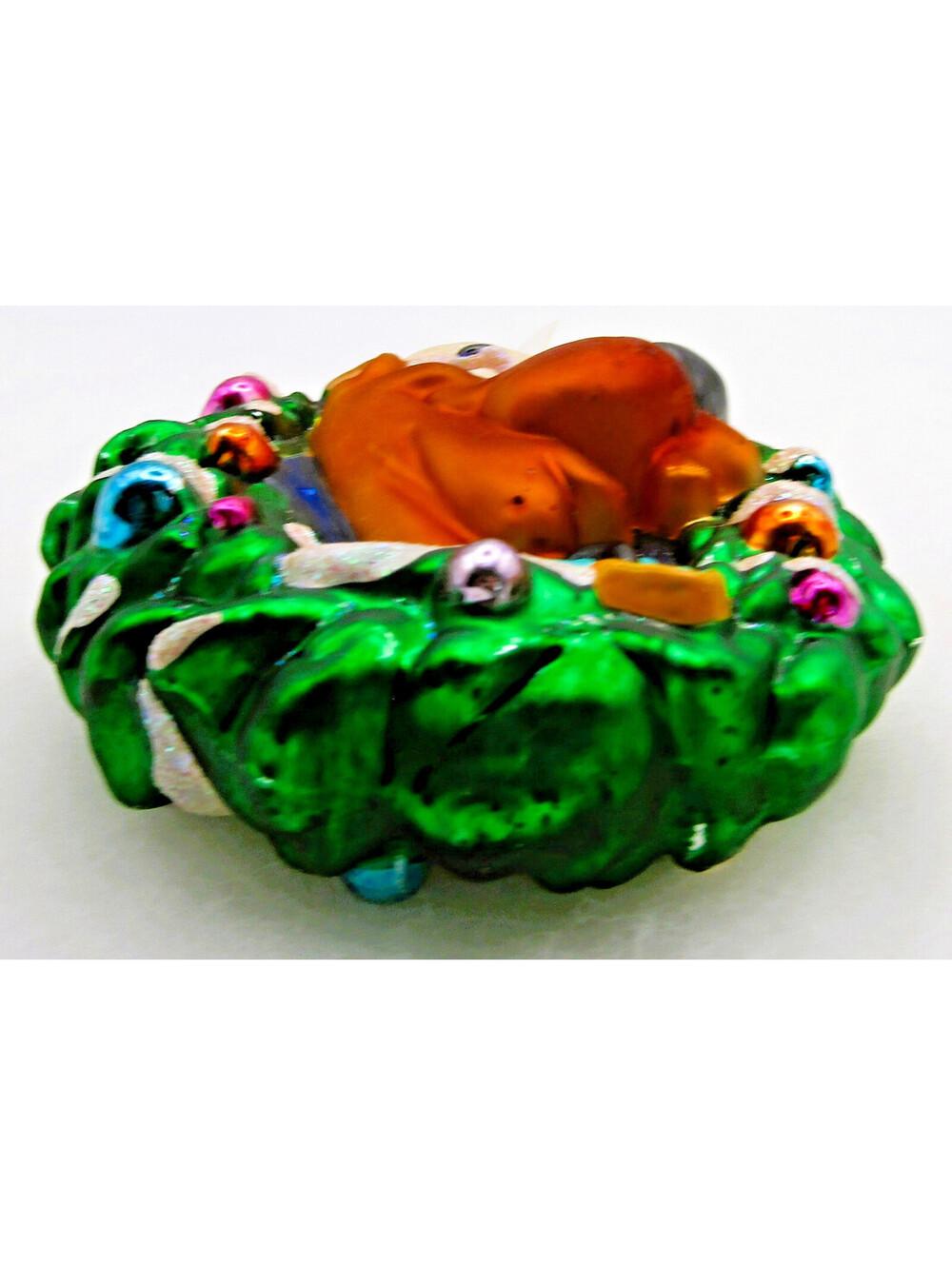 Christopher Radko 1998 Warner Bro. Scooby-Doo Wreath Ornament Original Tag & Box - Picture 5 of 10